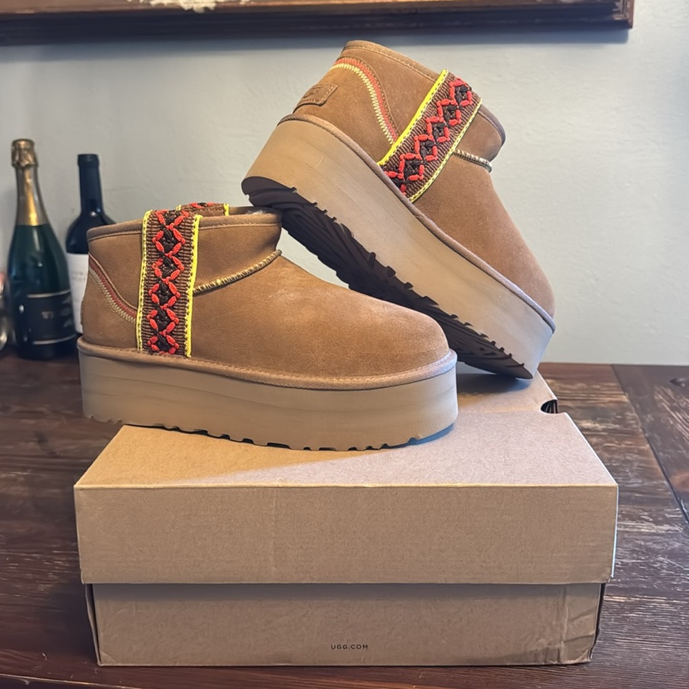 UGG Mini Braid Platforms